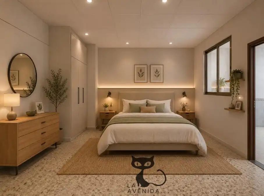 Dormitori de Casa o xalet en venda en Benetússer amb Jardí privat, Terrassa i Piscina