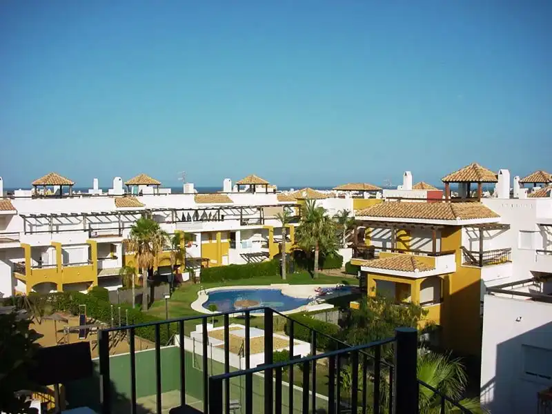 Außenansicht von Wohnungen zum Verkauf in Vera mit Klimaanlage, Heizung und Terrasse