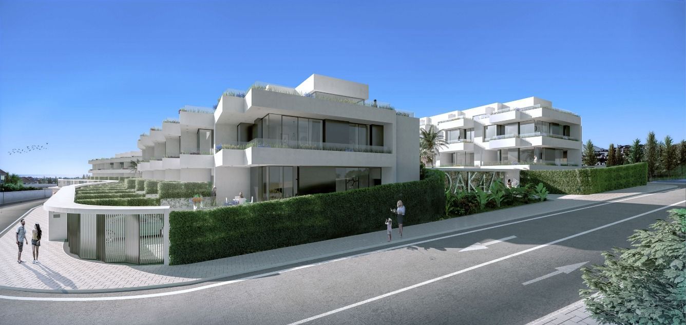 Vista exterior de Casa adosada en venta en Fuengirola con Aire acondicionado, Jardín privado y Parquet