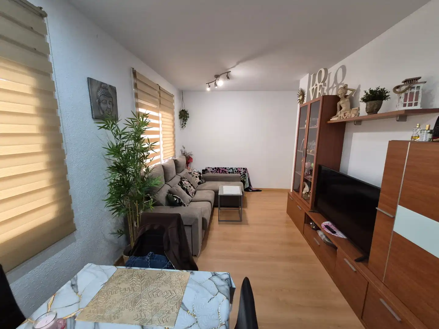 Wohnzimmer von Erdgeschoss zum Verkauf in Calella mit Klimaanlage, Heizung und Parkett