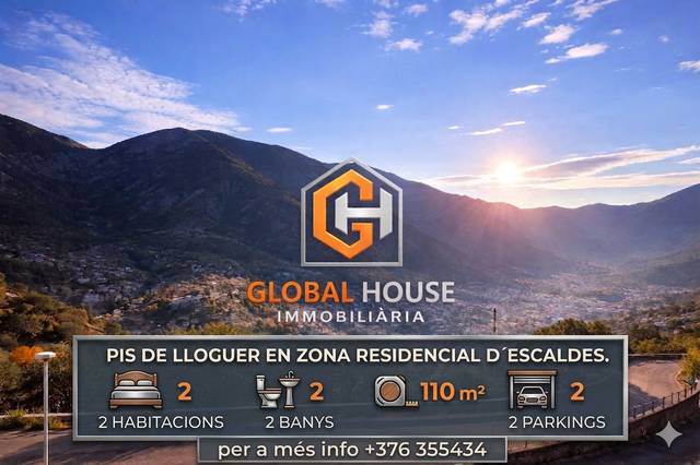 Piso en Alquiler en Carrer de Can Diumenge, 25a en Els Vilars d'Engordany