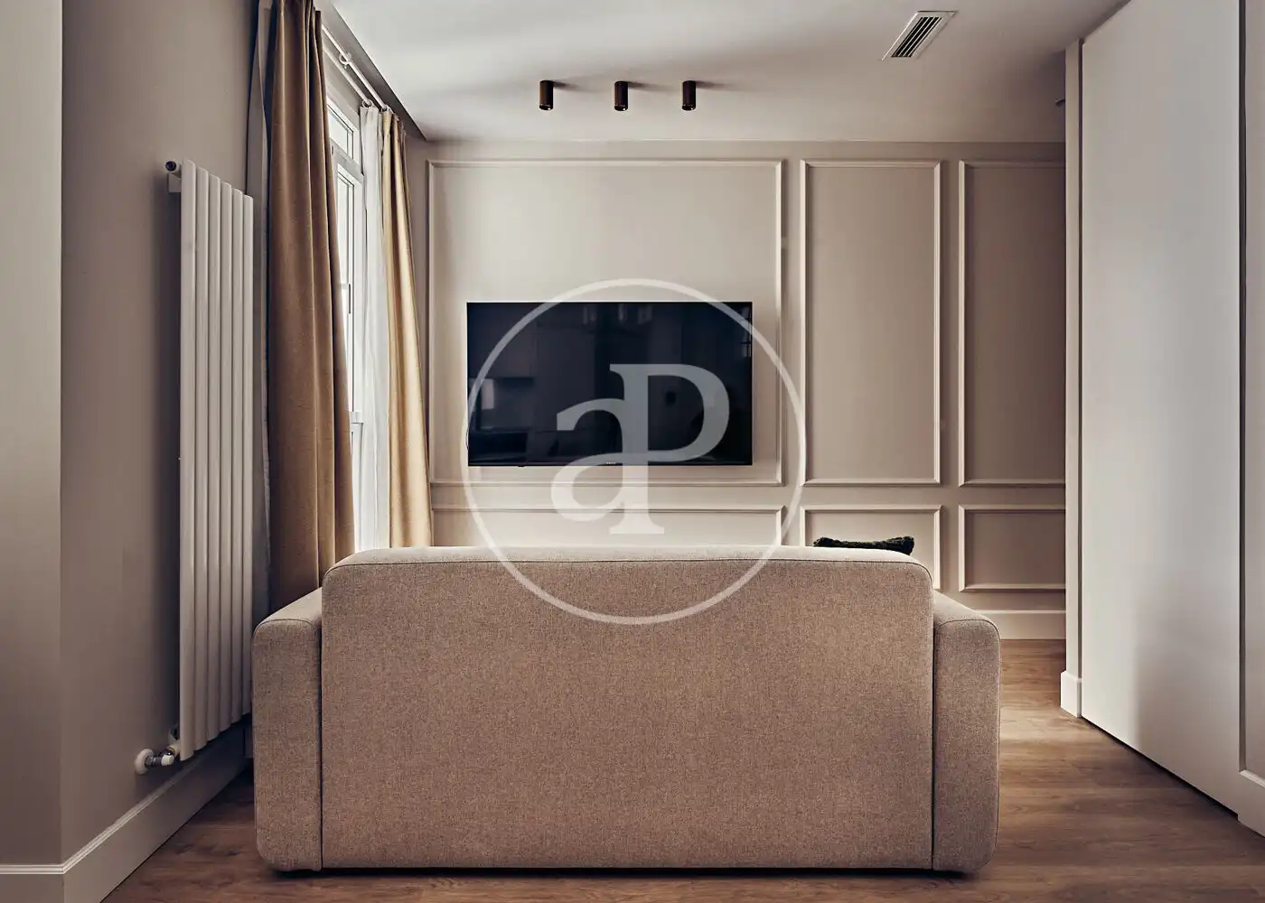 Sala de estar de Piso en venta en Madrid con Aire acondicionado, Calefacción y Amueblado