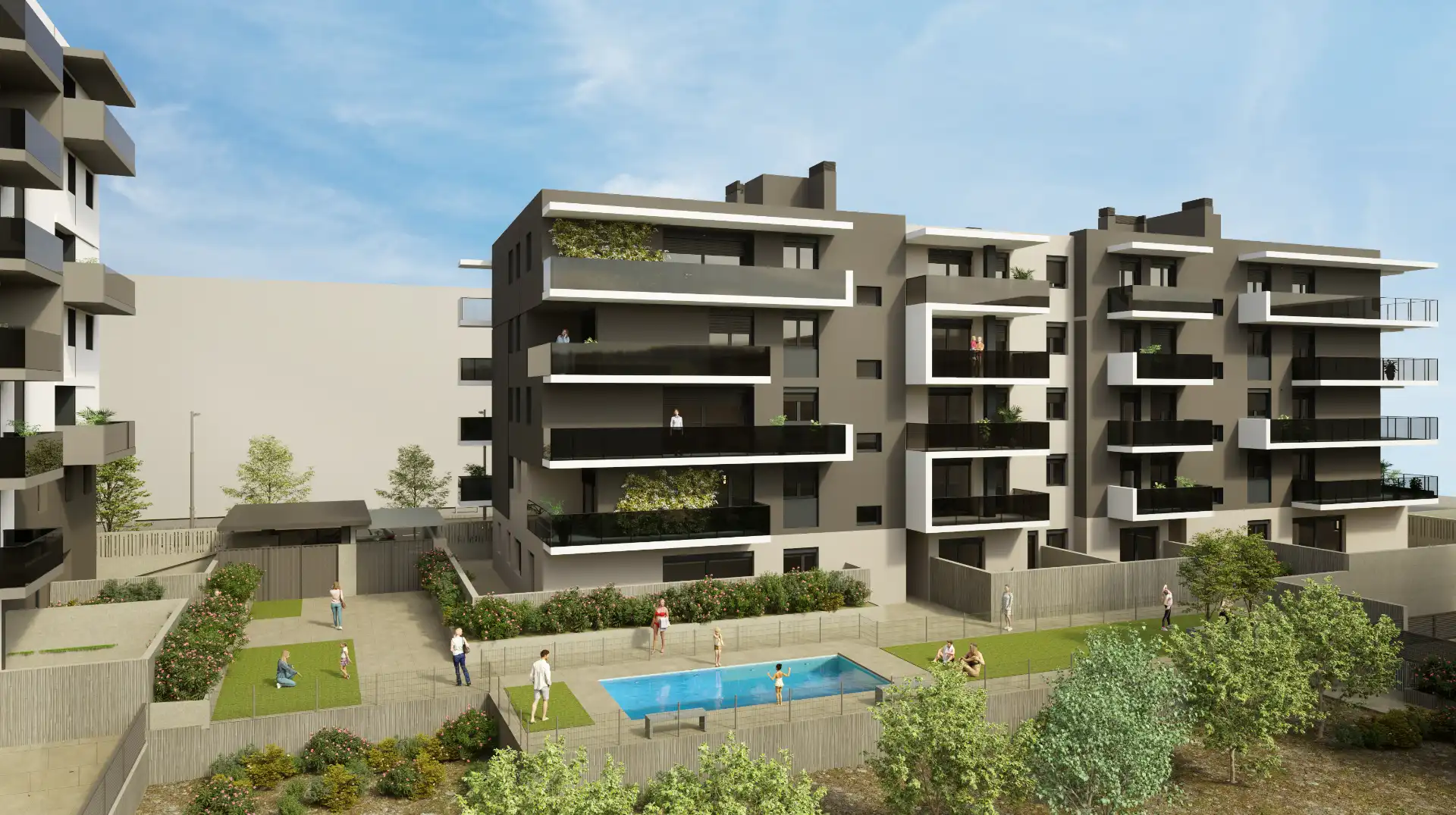 Piso de obra nueva con terraza en venta en Avinguda de Fontanet 34, imagen 2