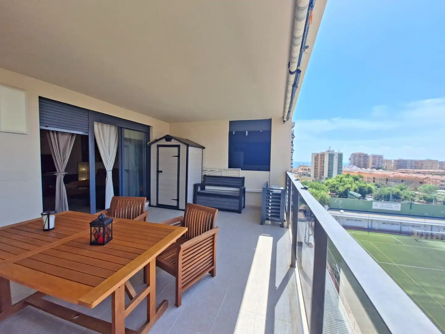 Terraza de Apartamento en venta en Oropesa del Mar / Orpesa con Aire acondicionado, Terraza y Amueblado