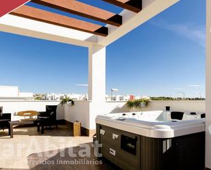 Terrassa de Casa o xalet en venda en Vera amb Jardí privat, Terrassa i Piscina