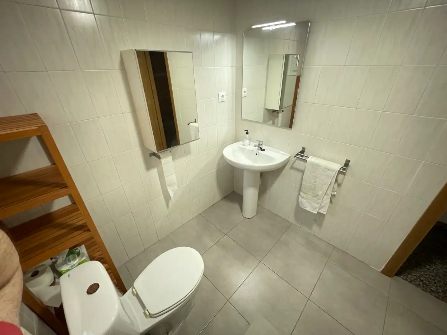 Bathroom of Flat for rent in Murcia  with Furnished, Oven and Washing machine
