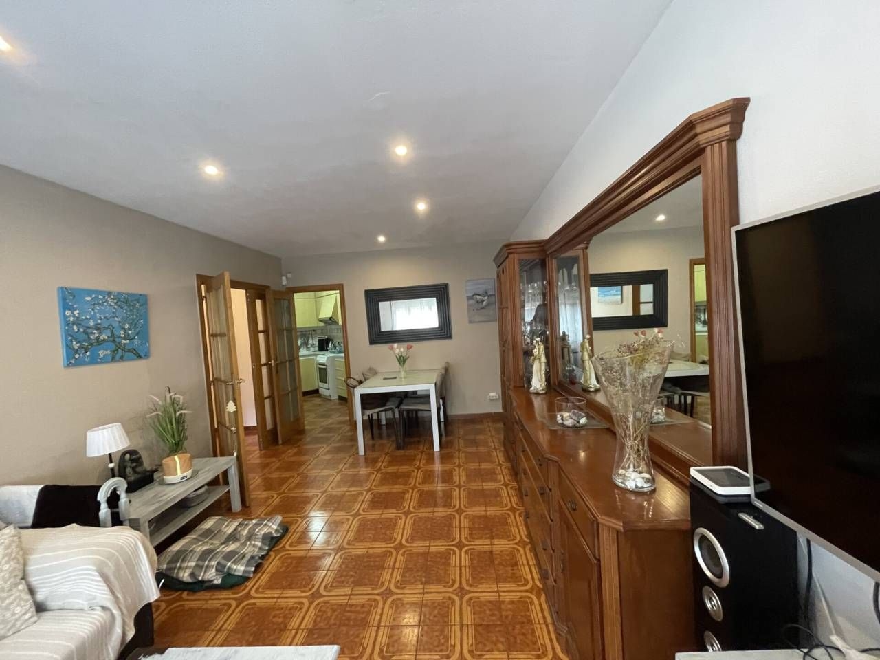 Sala d'estar de Pis en venda en Mataró amb Balcó