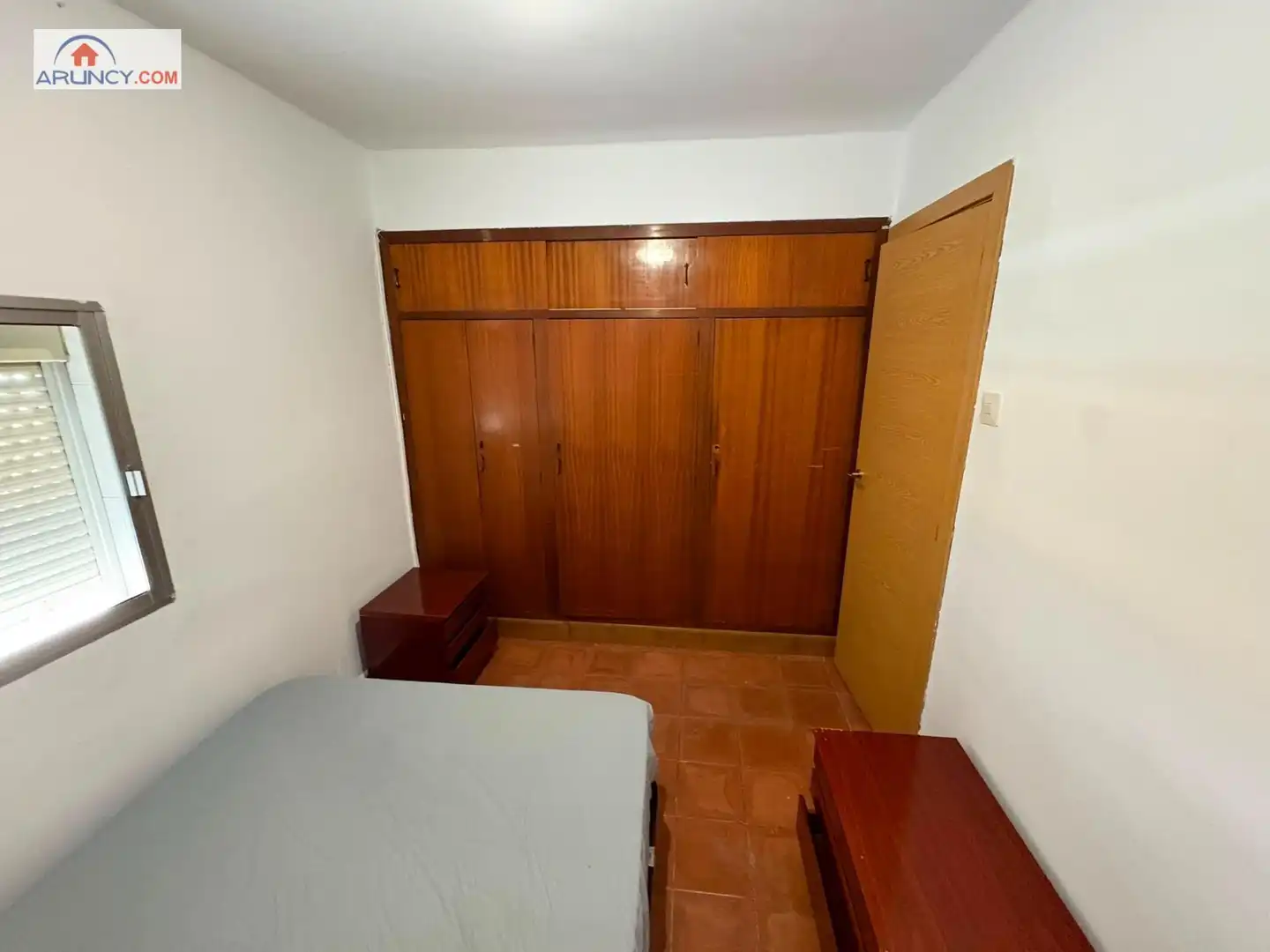 Schlafzimmer von Wohnung zur Miete in Sevilla mit Klimaanlage und Heizung