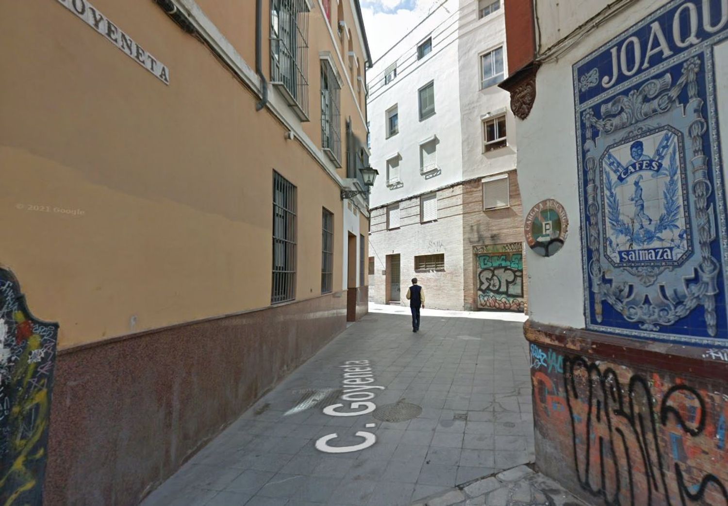 Exterior view of Flat for sale in  Sevilla Capital