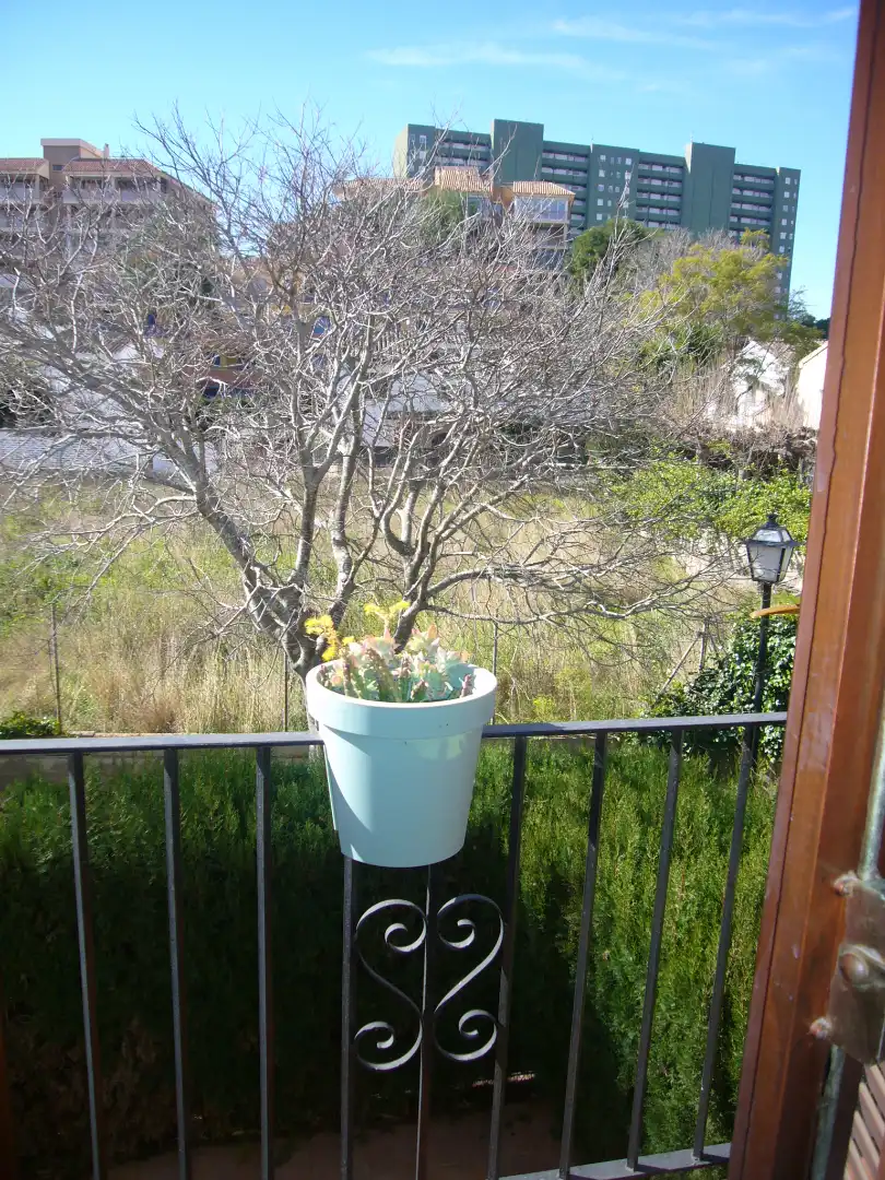 Terraza de Casa adosada en venta en Benicasim / Benicàssim con Terraza, Amueblado y Balcón