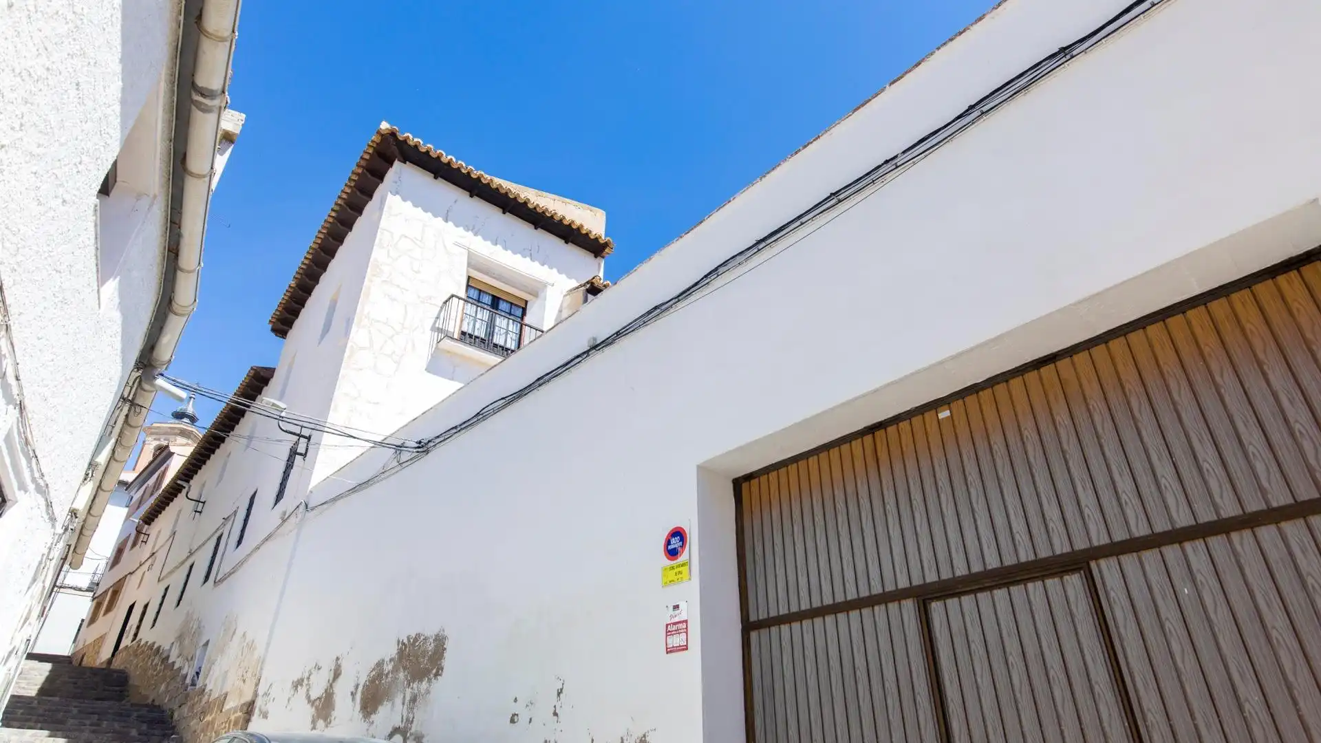 Vista exterior de Casa o chalet en venta en Épila con Calefacción, Jardín privado y Terraza