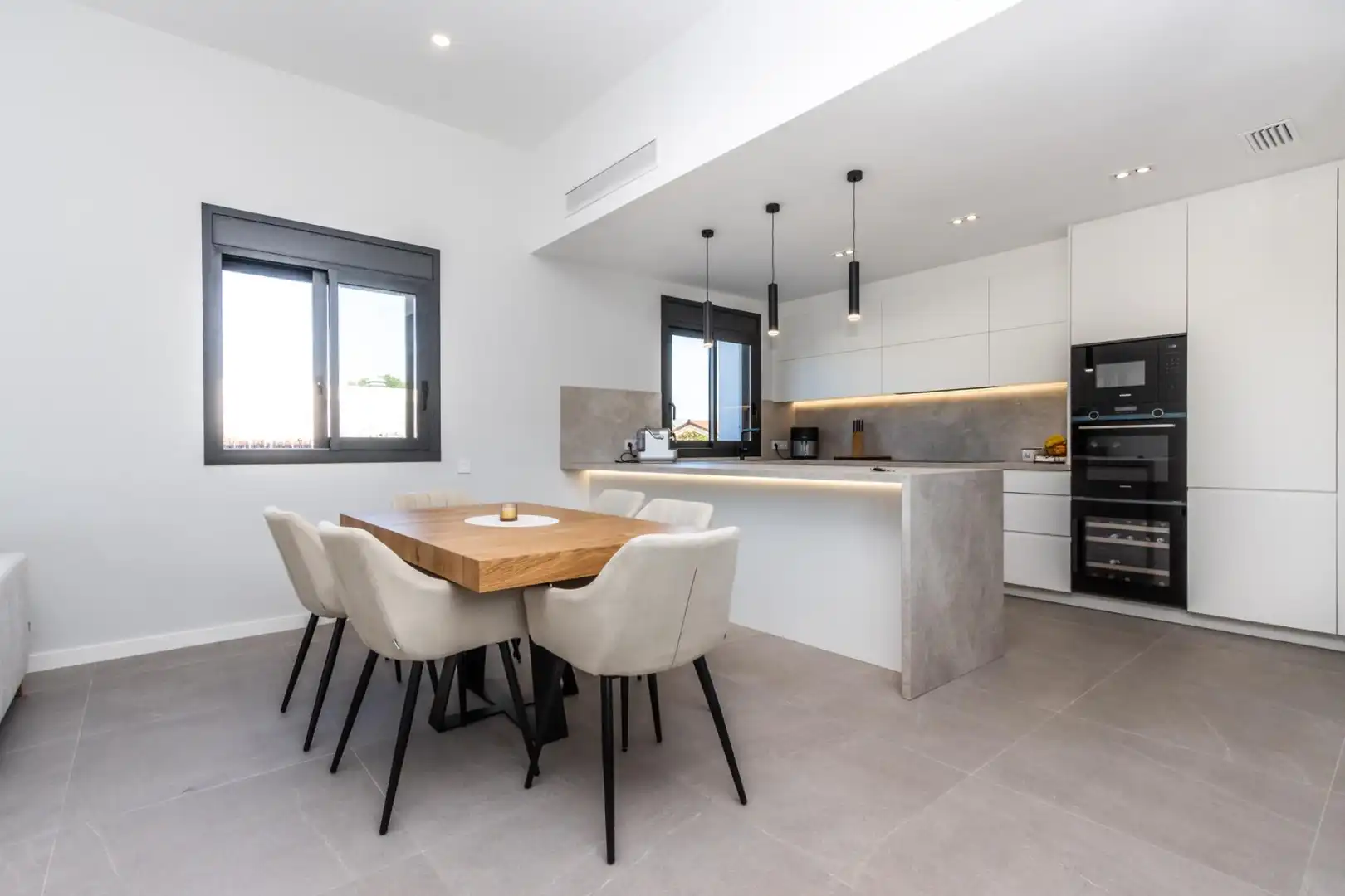 Kitchen of Houses for sale in Sant Quirze del Vallès  with Air Conditioner, Heating and Private garden