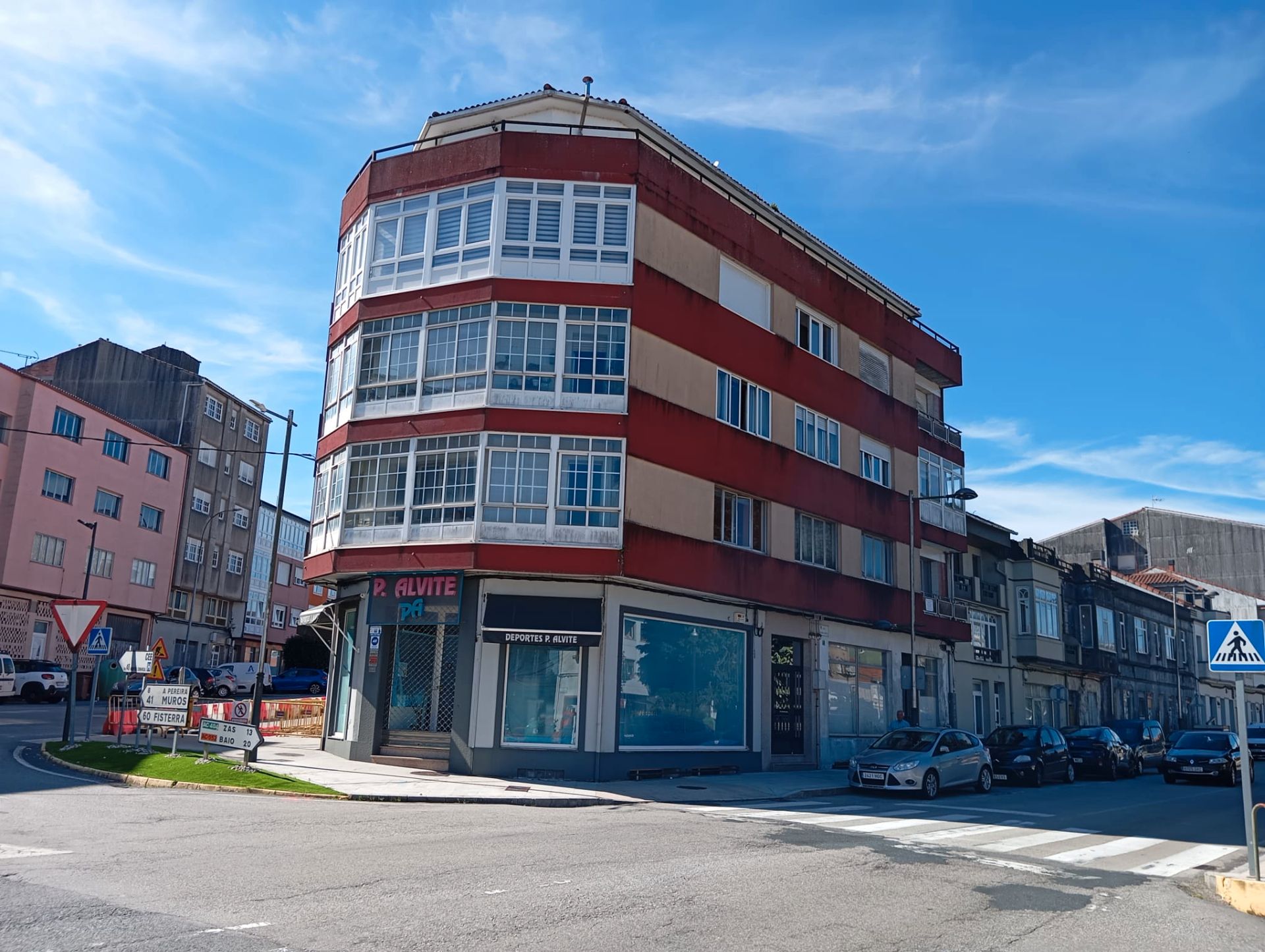 Exterior view of Flat for sale in Santa Comba