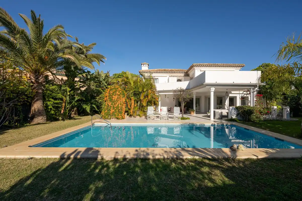 Jardín de Casa o chalet en venta en Marbella con Terraza, Trastero y Piscina