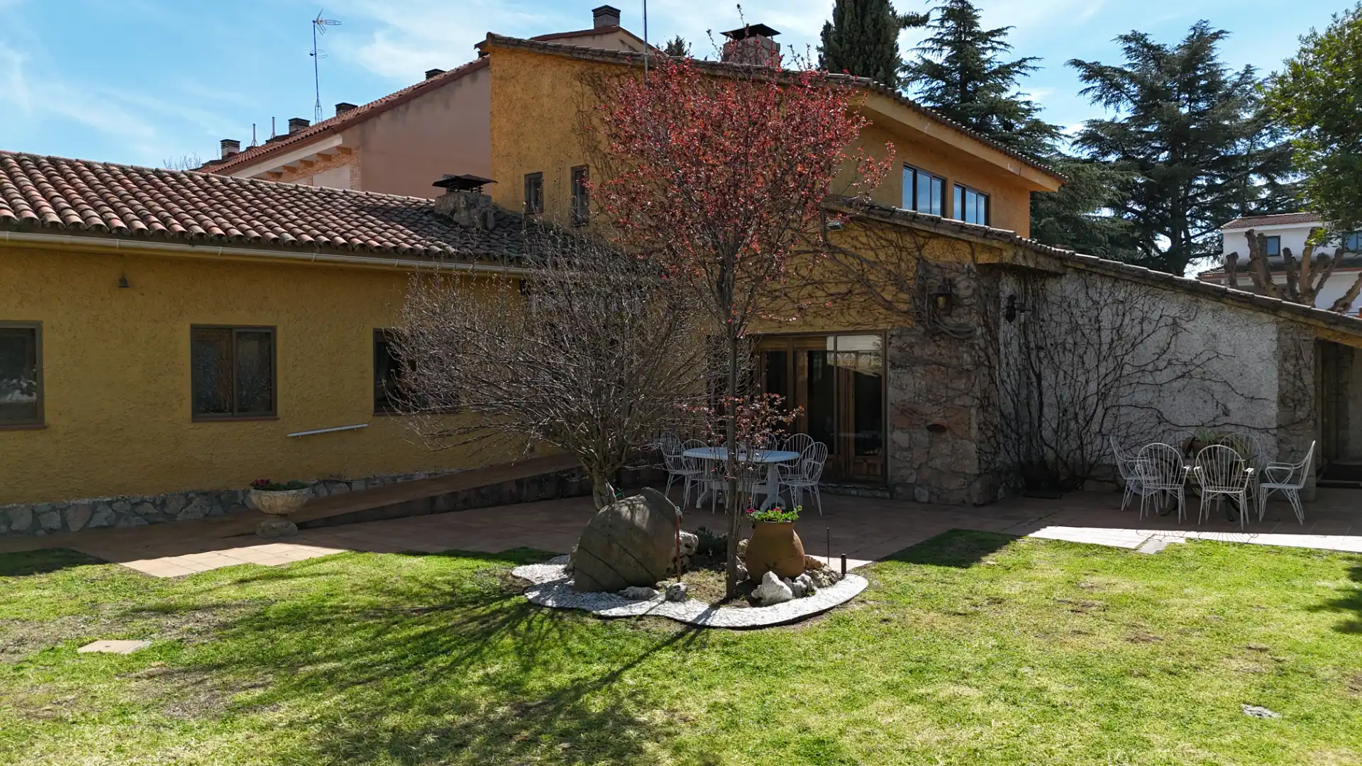 Jardí de Casa o xalet en venda en Talamanca de Jarama amb Calefacció, Jardí privat i Forn