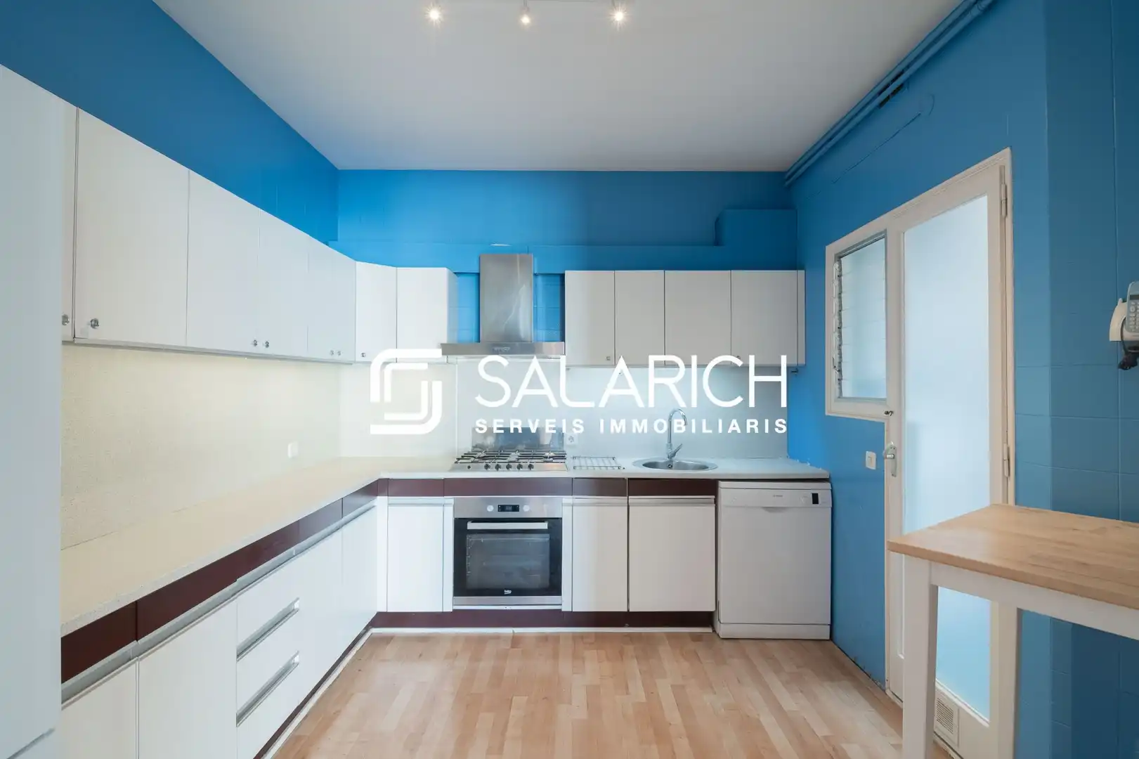Cocina de Piso en venta en Barcelona con Aire acondicionado, Calefacción y Terraza