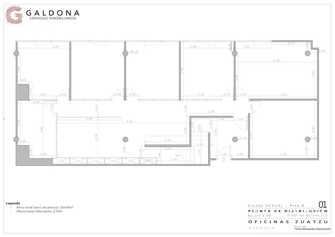 Office for rent in Donostia - San Sebastián   with Air Conditioner and Heating