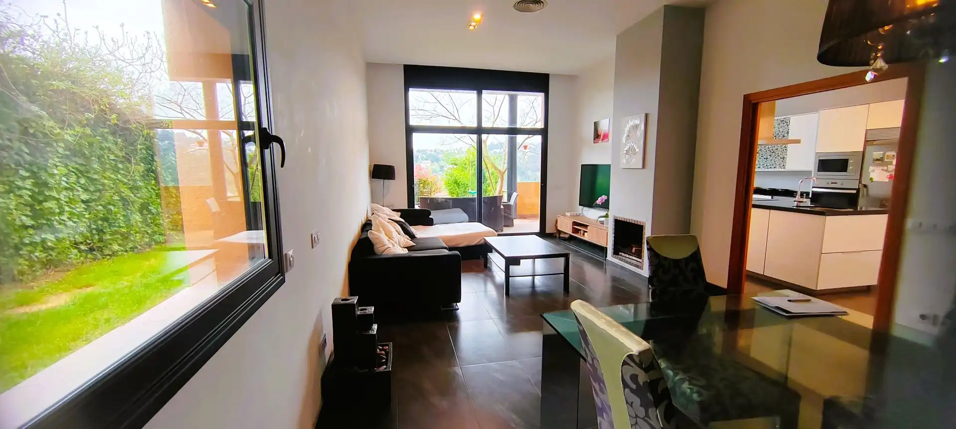 Sala d'estar de Casa o xalet en venda en Lloret de Mar amb Aire condicionat, Calefacció i Terrassa