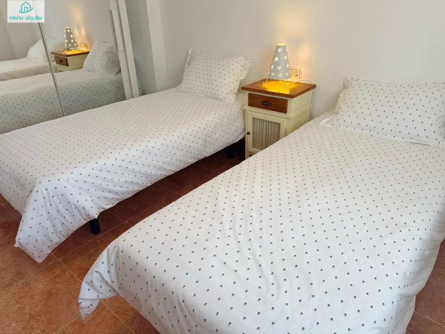 Bedroom of Apartments for rent in El Campello  with Air Conditioner, Heating and Private garden