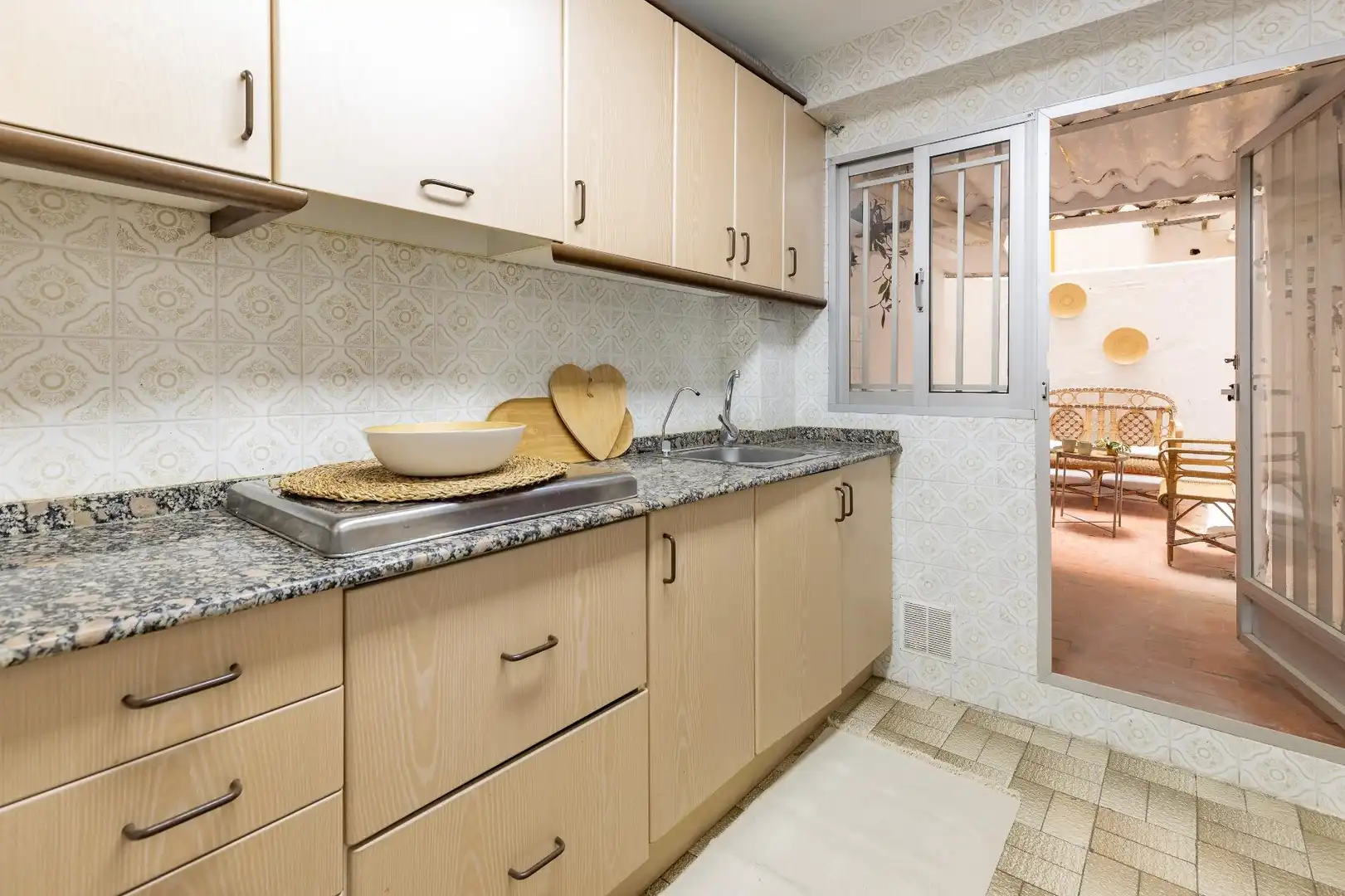 Küche von Wohnung zum Verkauf in  Valencia Capital mit Terrasse