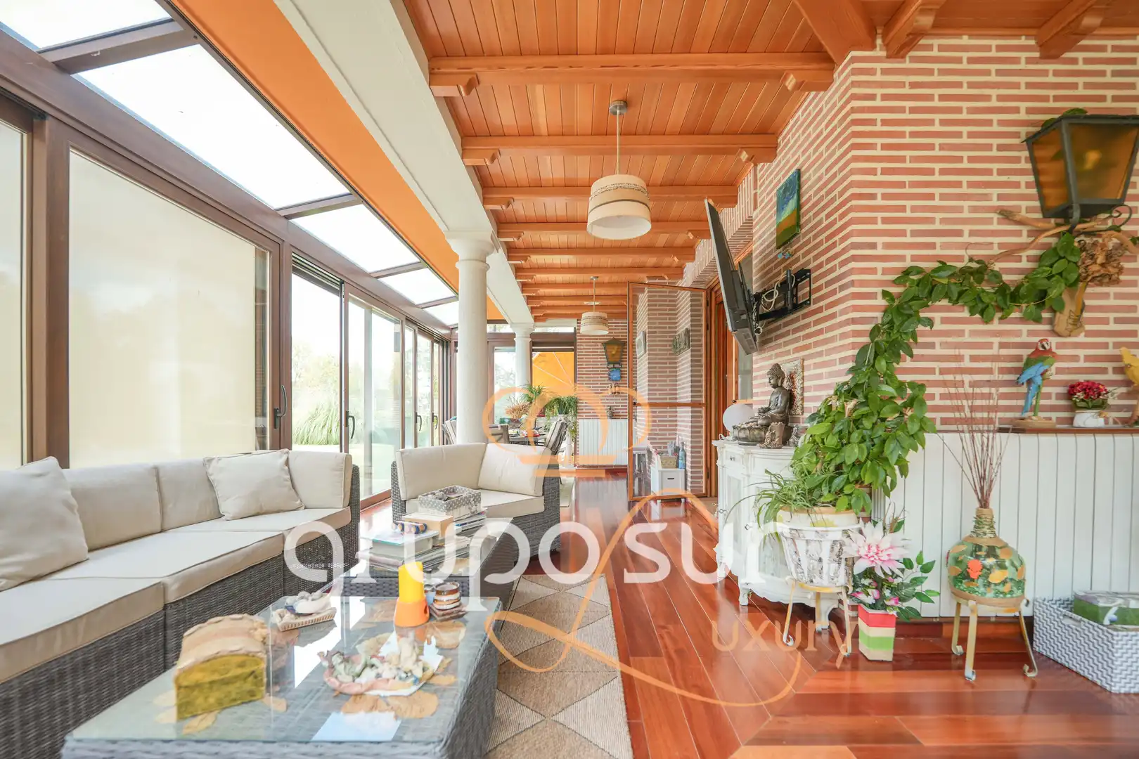 Terraza de Casa o chalet en venta en Traspinedo con Calefacción, Jardín privado y Terraza