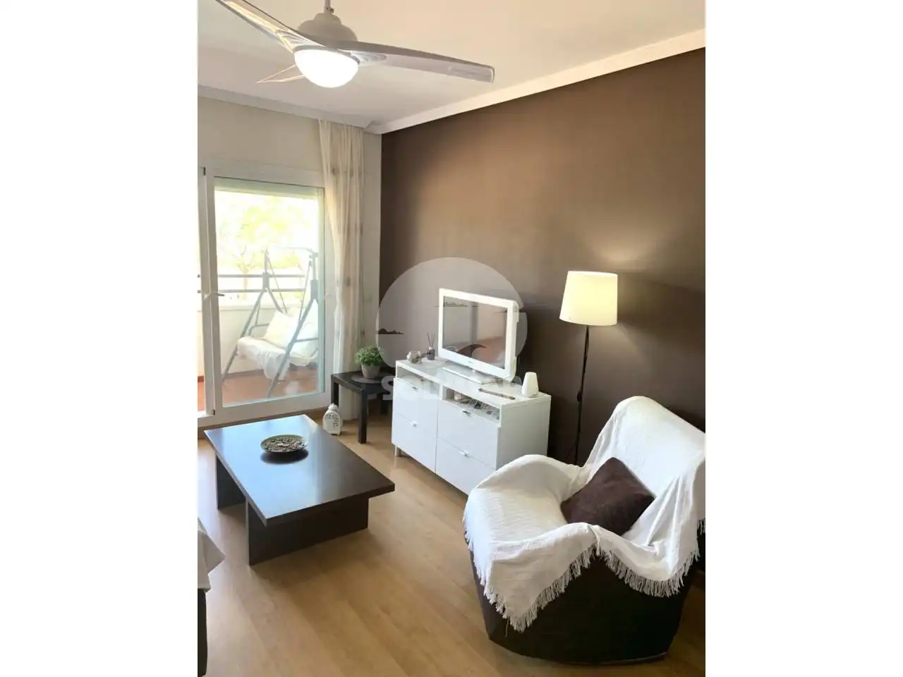 Wohnzimmer von Wohnung zur Miete in Vélez-Málaga mit Terrasse, Möbliert und Gemeinschaftspool