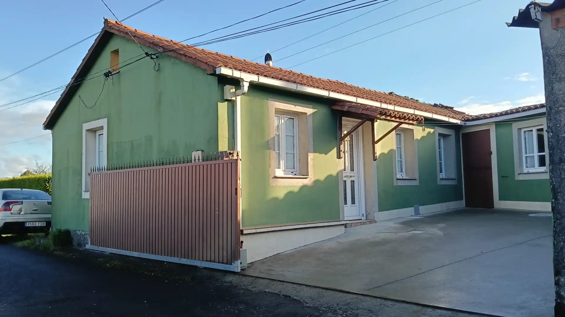 Vista exterior de Casa o chalet en venta en Curtis con Calefacción y Trastero