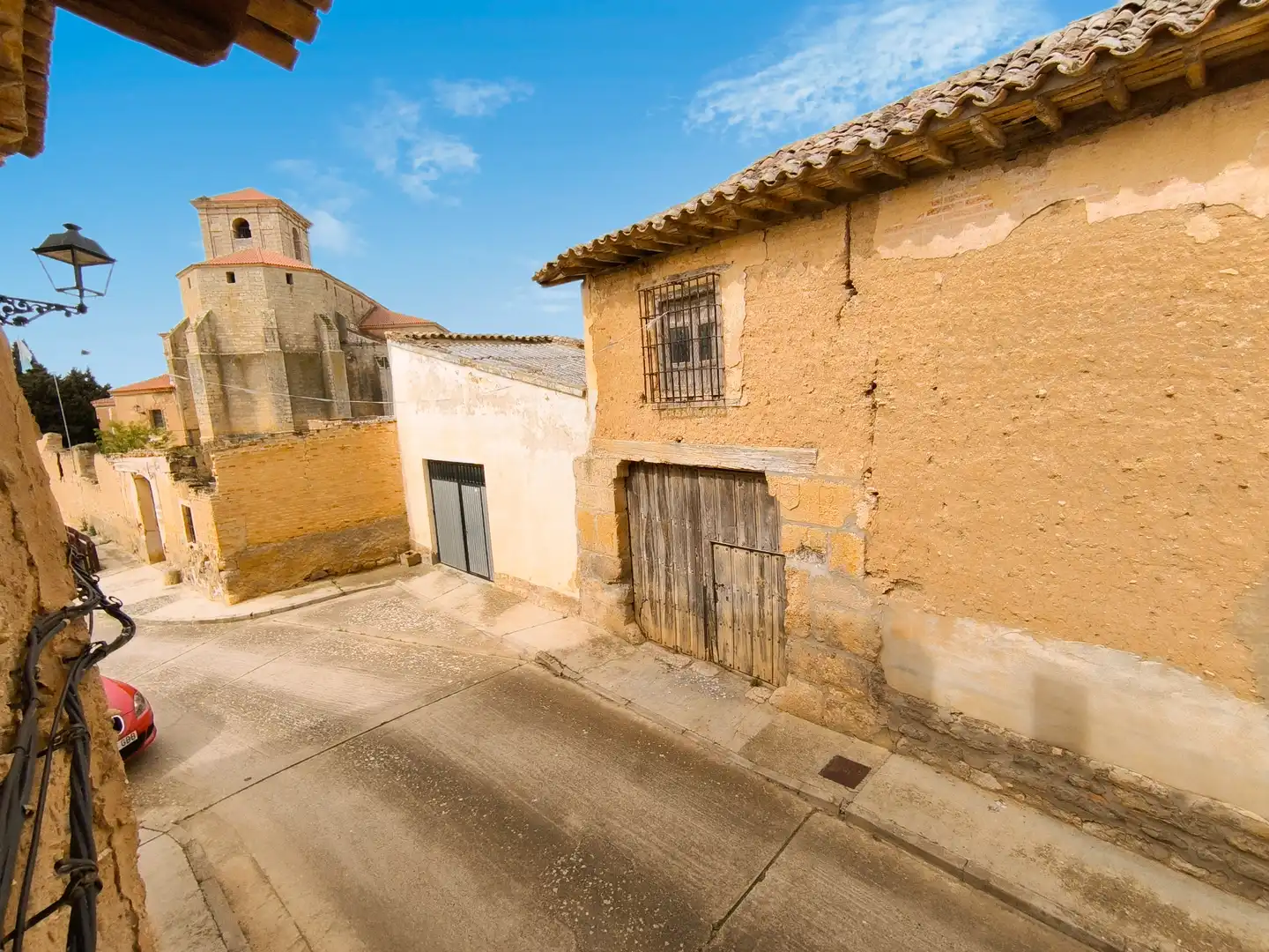 Vista exterior de Casa o xalet en venda en Pedraza de Campos amb Calefacció, Jardí privat i Traster