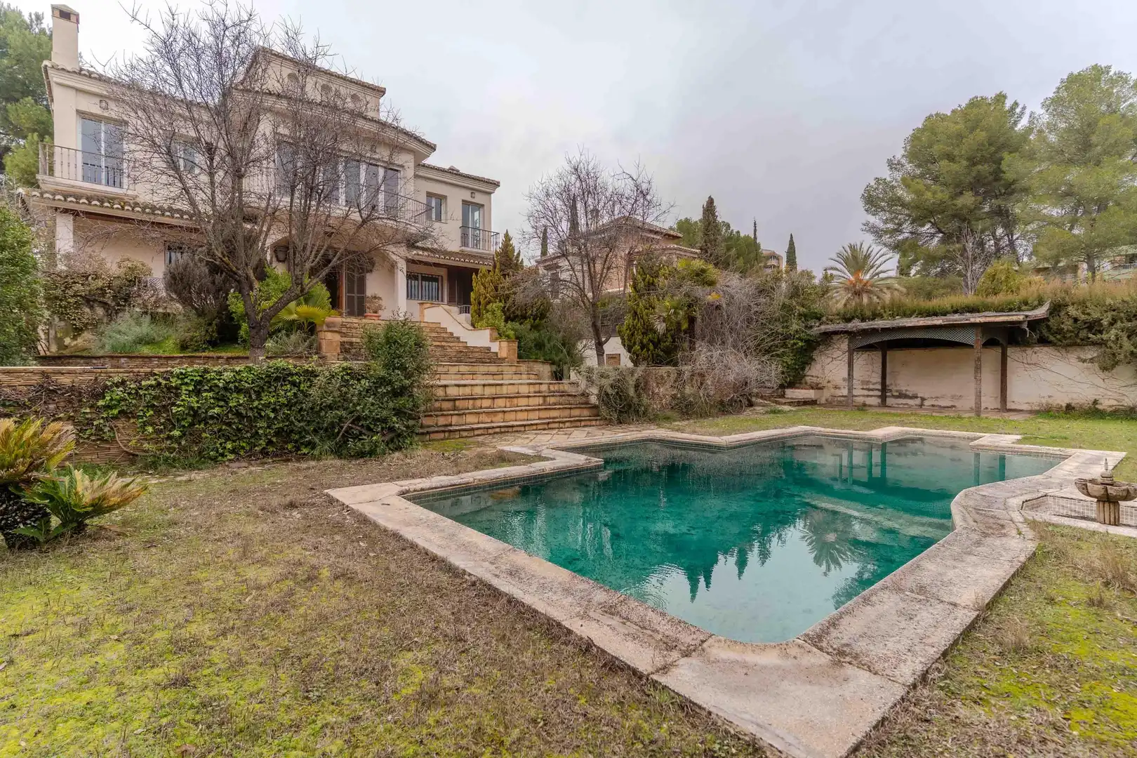 Jardín de Casa o chalet en venta en Albolote con Aire acondicionado, Trastero y Piscina