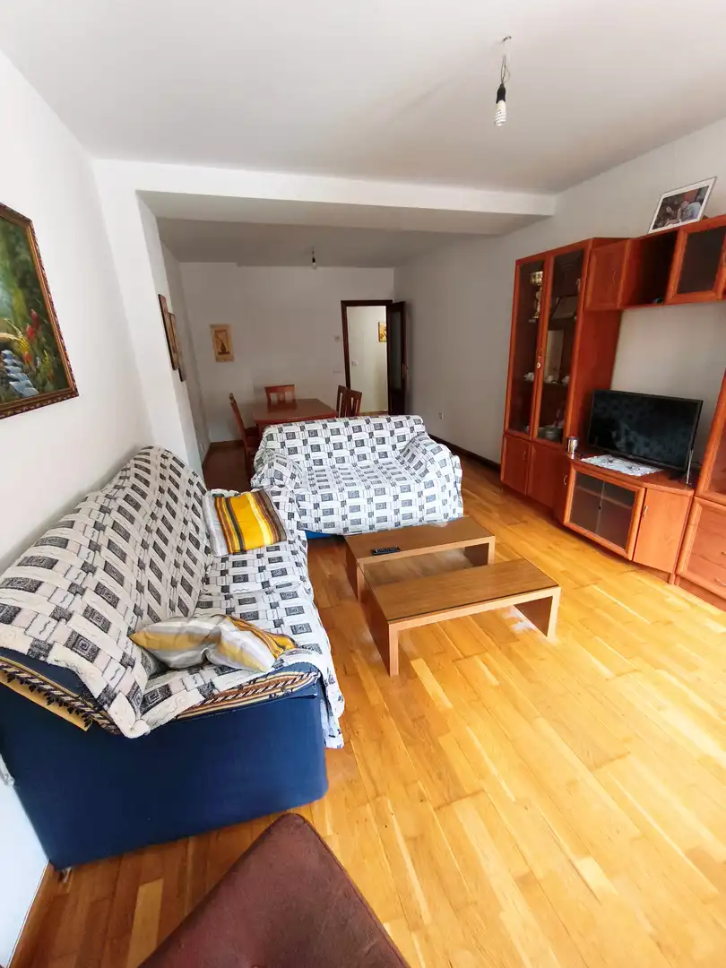 Sala de estar de Piso en venta en Sahagún con Calefacción y Terraza