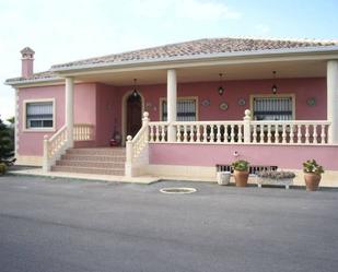 Vista exterior de Casa o xalet en venda en Elche / Elx amb Aire condicionat i Piscina