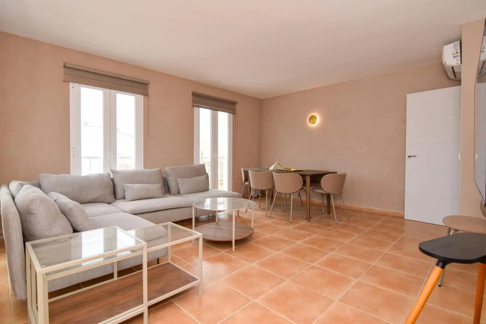 Wohnzimmer von Wohnung zum Verkauf in Artà mit Klimaanlage, Heizung und Terrasse