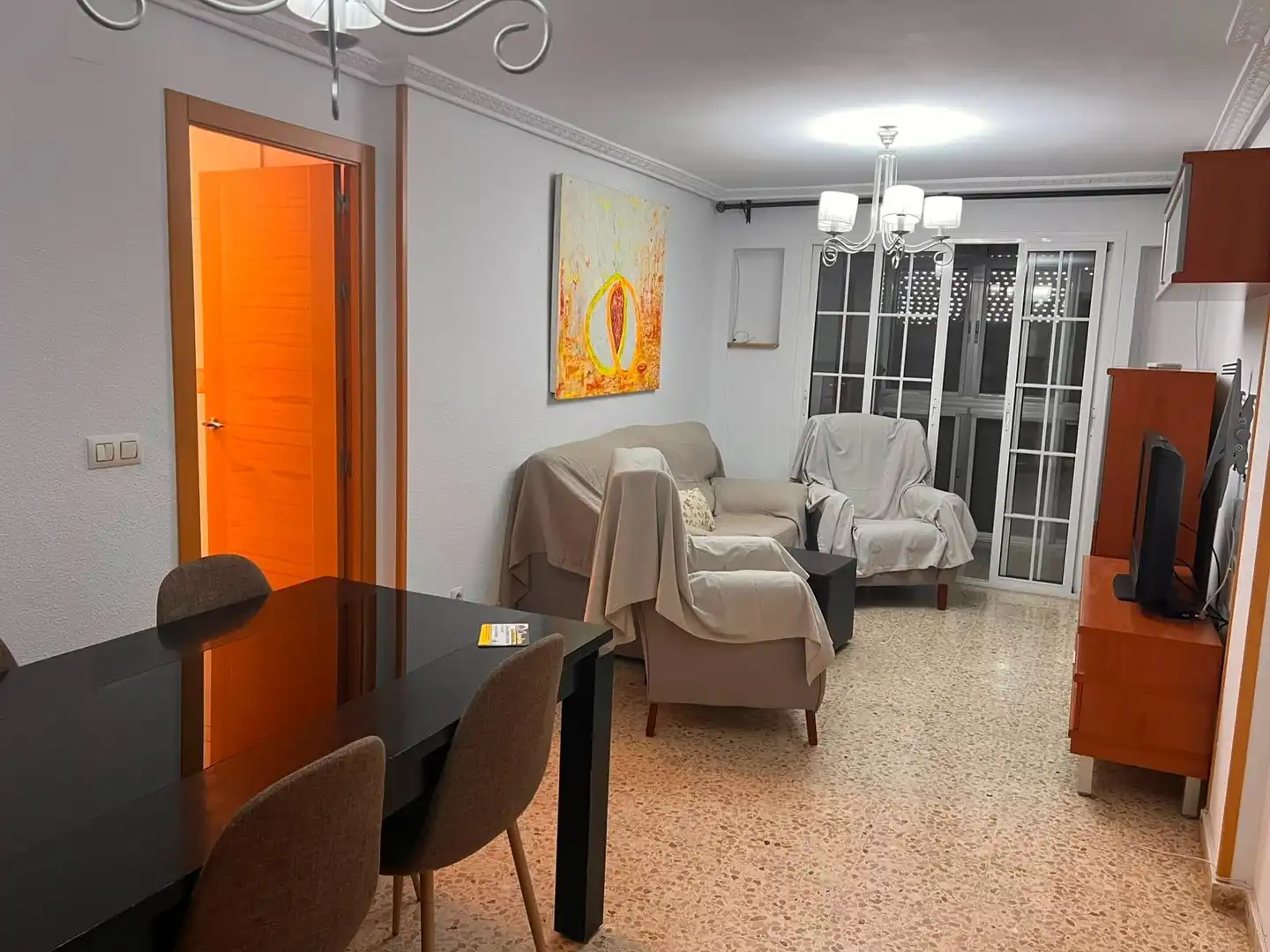 Sala d'estar de Pis per a compartir en Sevilla amb Terrassa