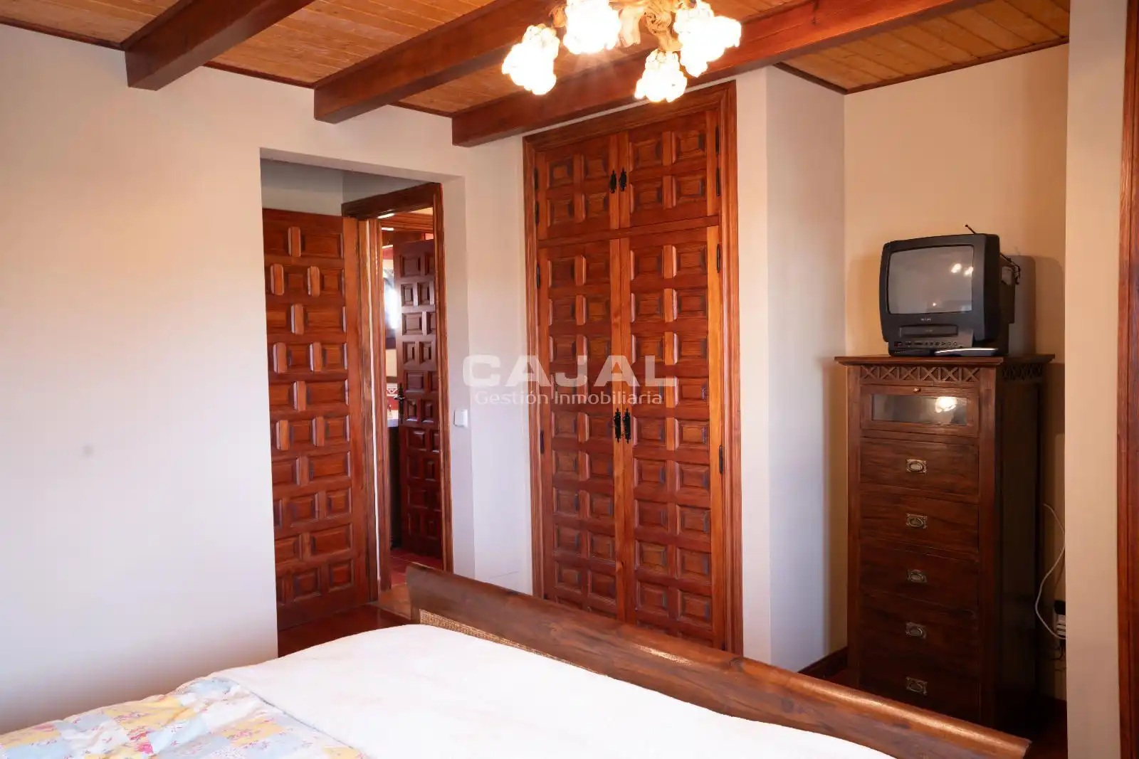Bedroom of Detached homes for sale in Riaza  with Heating, Storage room and Swimming Pool