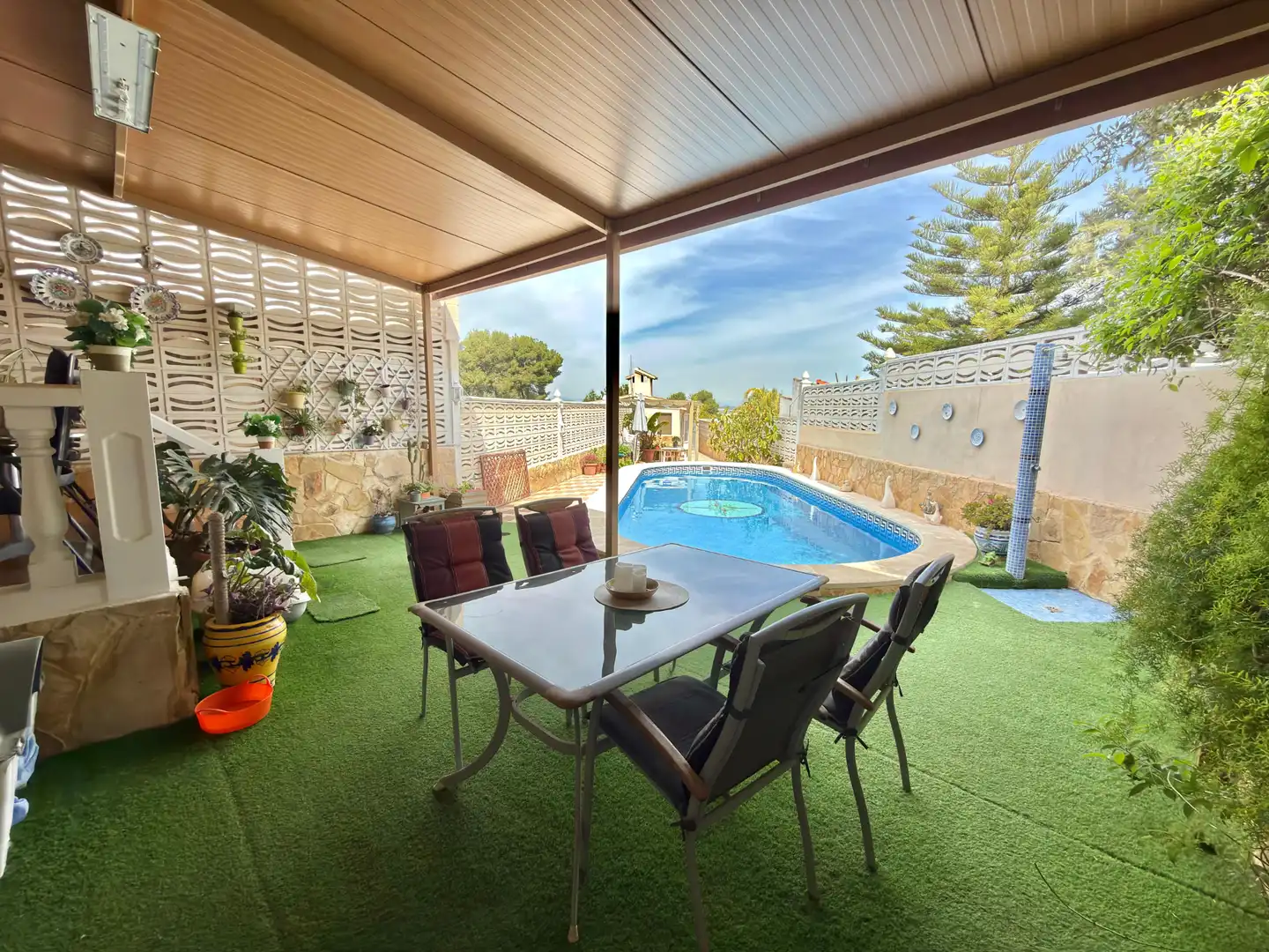 Terrace of Houses for sale in Torrent  with Air Conditioner, Heating and Private garden