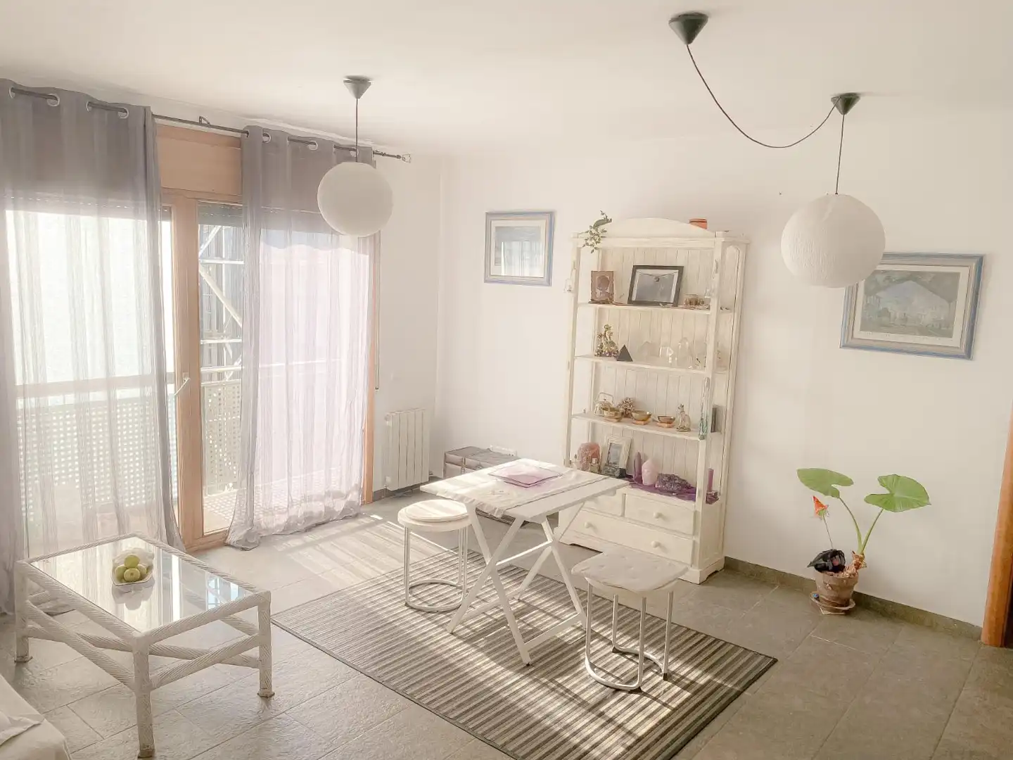 Sala de estar de Piso en venta en Llinars del Vallès con Calefacción y Balcón