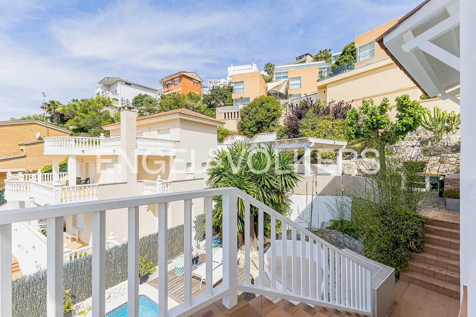 Vista exterior de Casa o chalet en venta en Sitges con Aire acondicionado, Calefacción y Jardín privado