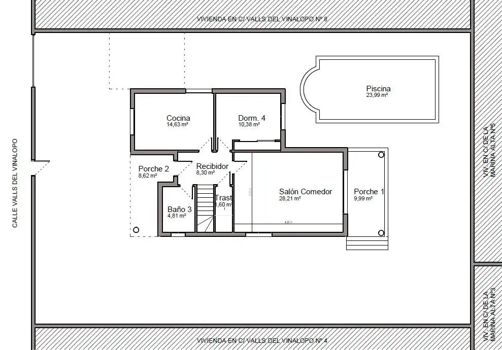 Villa avec piscine à vendre à Calle Calle Valls del vinalopó, imagen 36