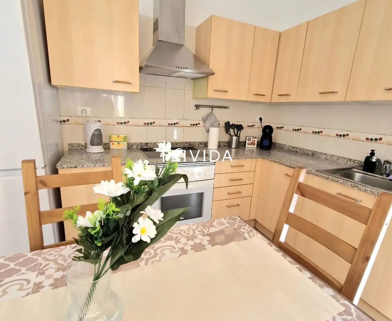 Cocina de Dúplex de alquiler en Granadilla de Abona con Terraza, Amueblado y Horno