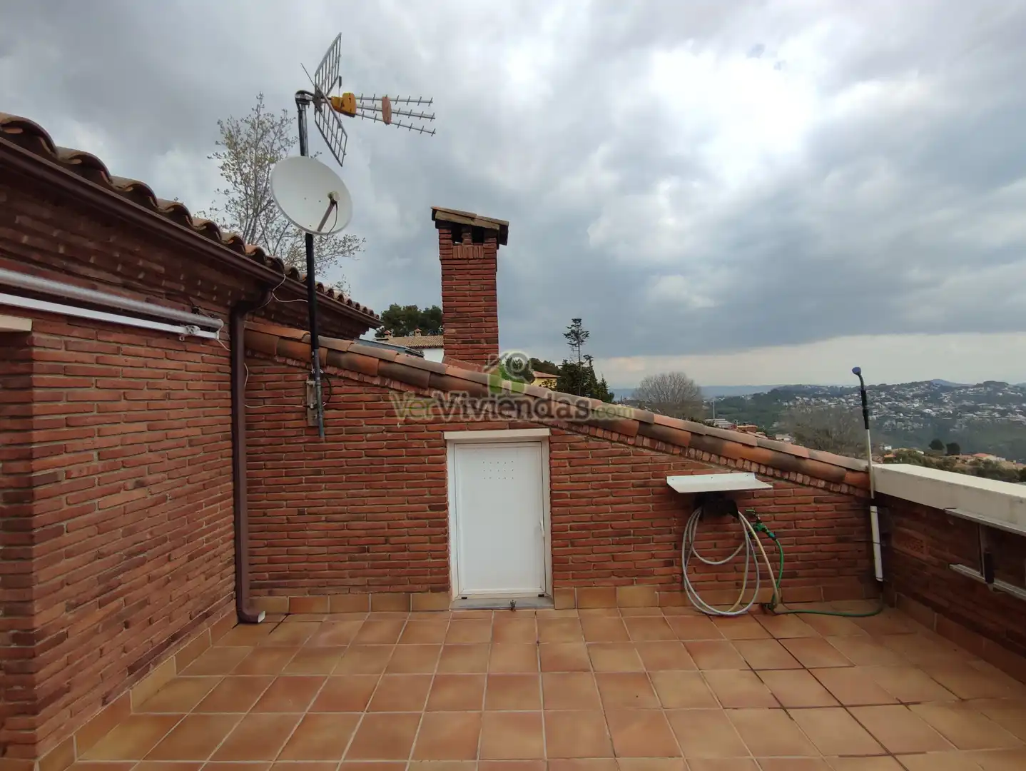 Terrassa de Casa o xalet en venda en Cervelló amb Calefacció, Jardí privat i Terrassa