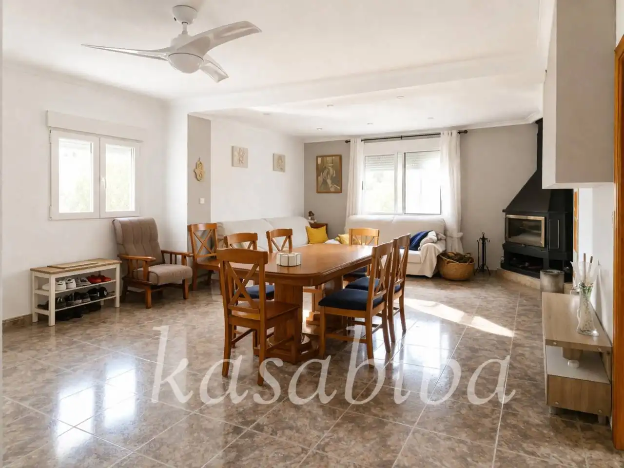 Dining room of Houses for sale in Marines  with Private garden, Terrace and Swimming Pool