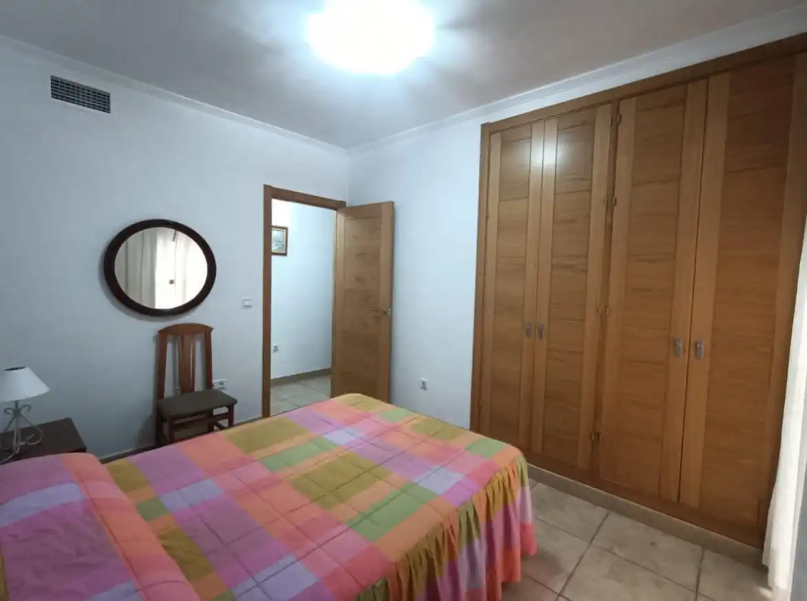 Bedroom of Flat for rent in Punta Umbría  with Furnished, Oven and Washing machine