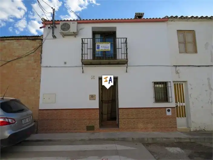 Vista exterior de Casa adosada en venta en Higuera de Calatrava con Aire acondicionado, Terraza y Trastero