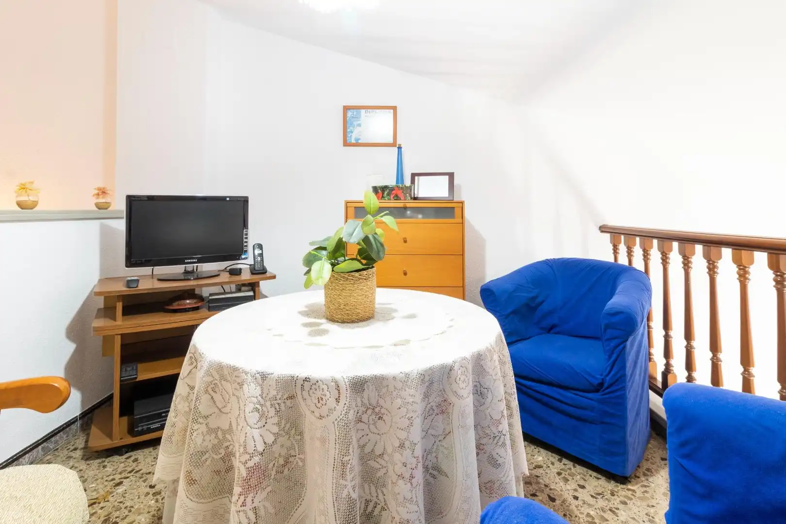 Sala d'estar de Àtic en venda en La Llagosta