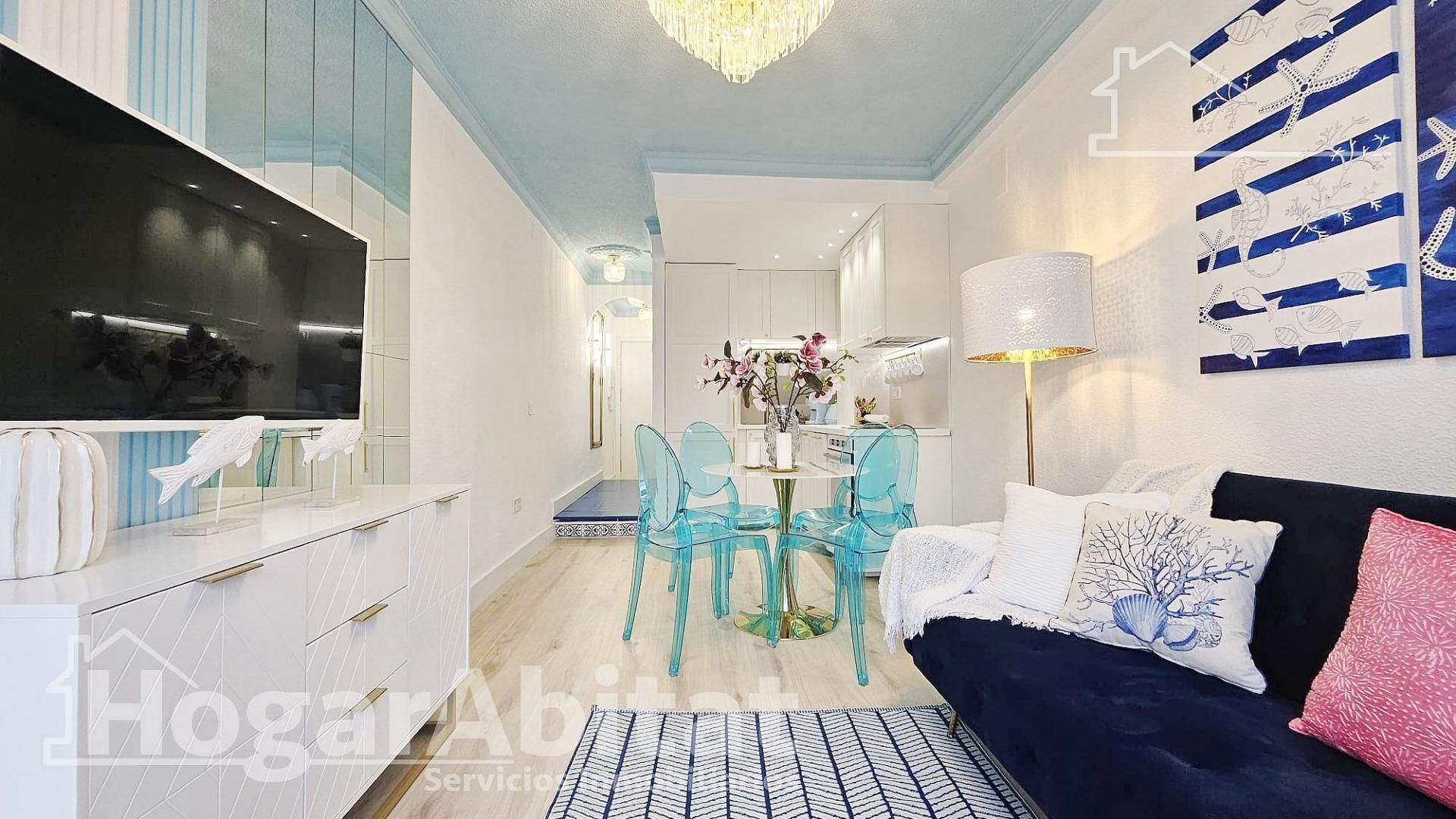 Sala d'estar de Pis en venda en Oropesa del Mar / Orpesa amb Aire condicionat, Calefacció i Terrassa