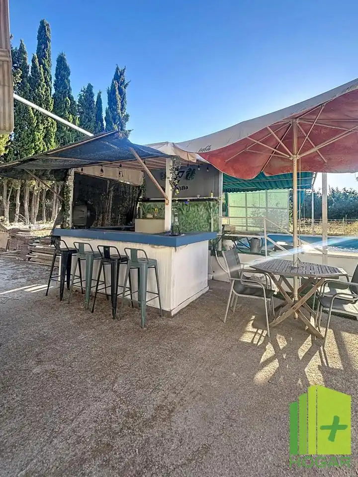 Terrassa de Casa o xalet en venda en La Guardia de Jaén amb Aire condicionat, Jardí privat i Terrassa