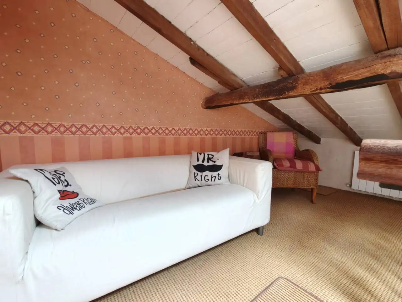 Living room of Flat for sale in Fruiz  with Heating, Private garden and Balcony