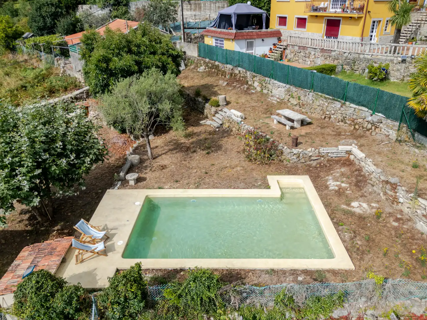 Swimming pool of Country homes for sale in Poio  with Swimming Pool and Furnished