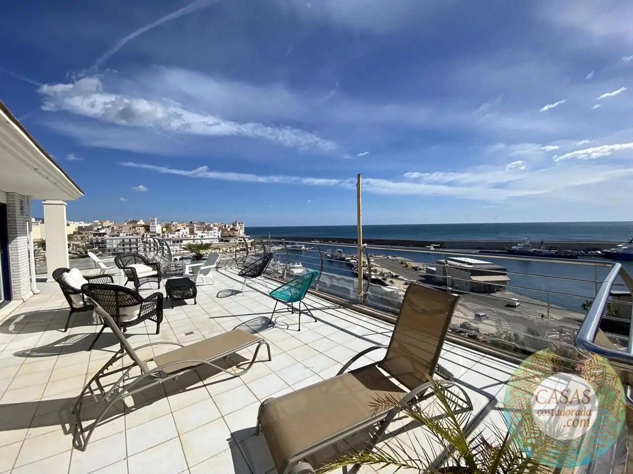 Terrasse von Dachboden zum Verkauf in L'Ametlla de Mar  mit Klimaanlage und Abstellraum