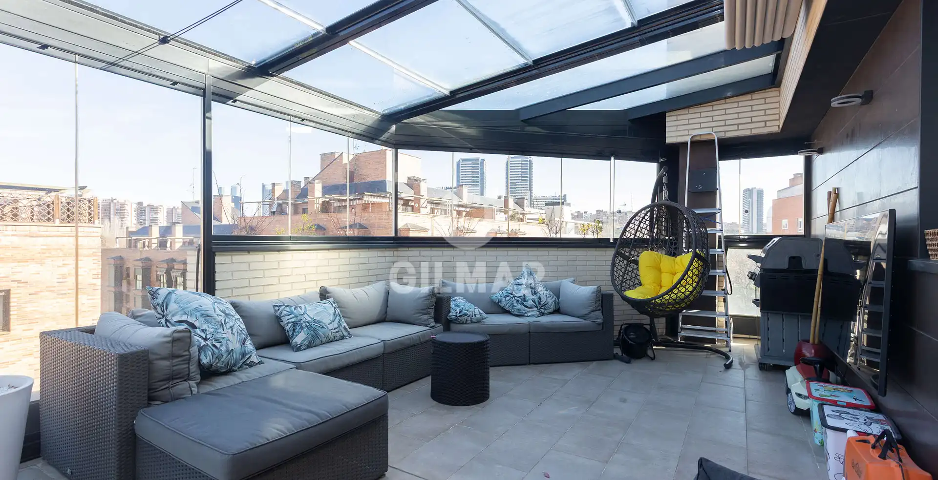 Terrace of Attic for sale in Madrid  with Heating, Private garden and Storage room